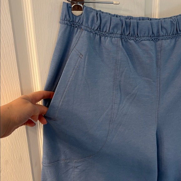 NWT Free People Intimately Don’t Wait Up Longe Pants in Harbor Combo, size L - Picture 8 of 12